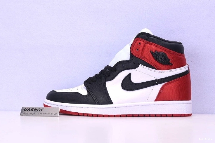 Black  Toe High 1 CD0461-016 Jordan Satin Retro 1004